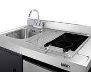 Summit 39" Wide All-In-One Kitchenette Refrigerator Accessories Summit Appliance   