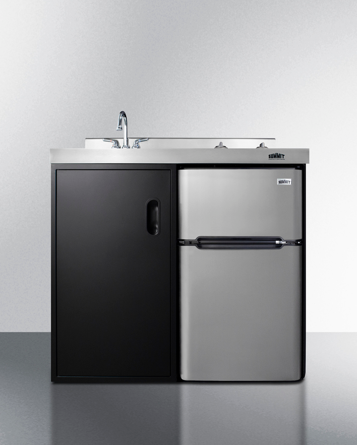 Summit 39" Wide All-In-One Kitchenette Refrigerator Accessories Summit Appliance   
