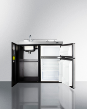 Summit 39" Wide All-In-One Kitchenette Refrigerator Accessories Summit Appliance   