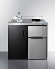 Summit 39" Wide All-In-One Kitchenette Refrigerator Accessories Summit Appliance   