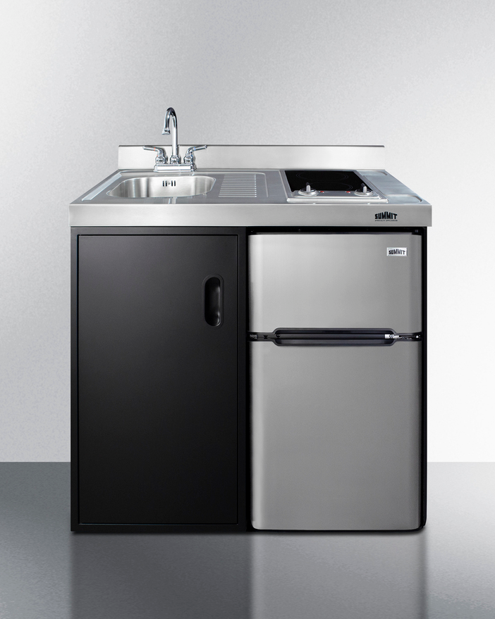 Summit 39" Wide All-In-One Kitchenette Refrigerator Accessories Summit Appliance   