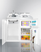 Summit 39" Wide All-In-One Kitchenette Refrigerator Accessories Summit Appliance   