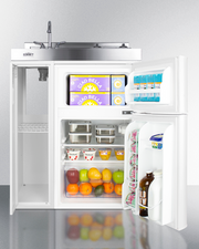 Summit 30" Wide All-In-One Kitchenette Refrigerator Accessories Summit Appliance   