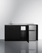 Summit 72" Wide All-In-One Kitchenette, ADA Counter Height Refrigerator Accessories Summit Appliance   
