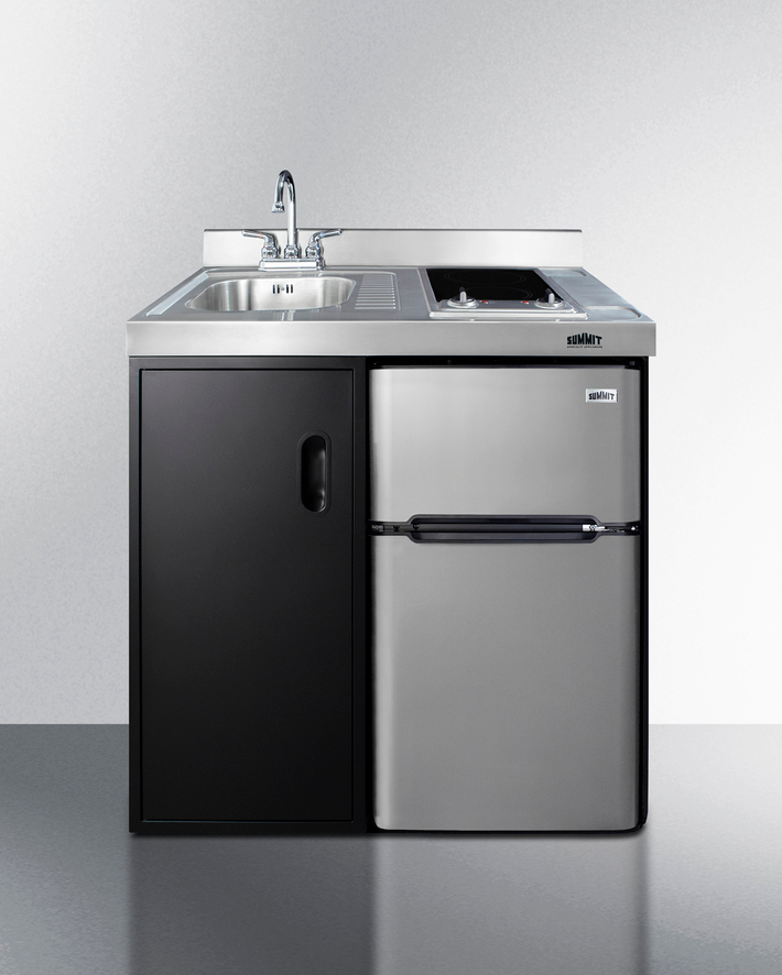 Summit 36" Wide All-In-One Kitchenette Refrigerator Accessories Summit Appliance   