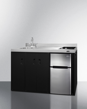 Summit 54" Wide All-In-One Kitchenette Refrigerator Accessories Summit Appliance   