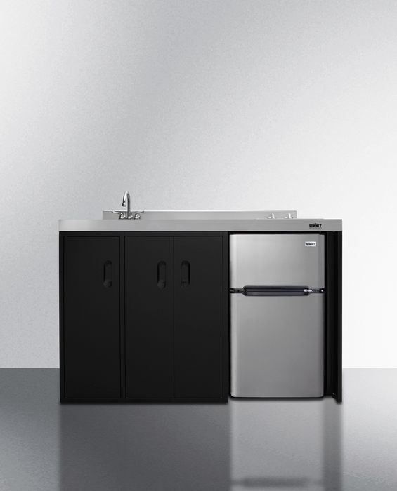 Summit 54" Wide All-In-One Kitchenette Refrigerator Accessories Summit Appliance   