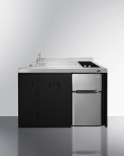 Summit 54" Wide All-In-One Kitchenette Refrigerator Accessories Summit Appliance   