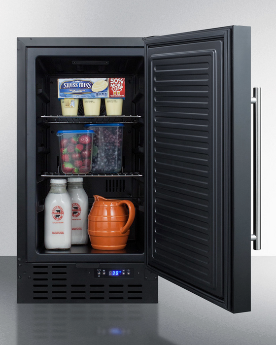 Summit 43" Wide Casework Suite with Refrigerator and Microwave, ADA Height Refrigerator Accessories Summit Appliance   