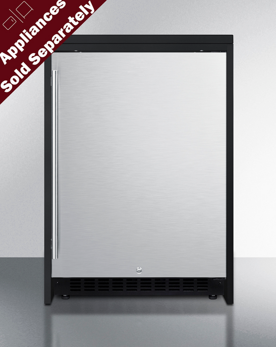 Summit Refrigerator Cabinet for 24" Wide Appliances, ADA Height Refrigerator Accessories Summit Appliance   