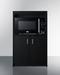 Summit 2-Door Microwave Cabinet, ADA Height Refrigerator Accessories Summit Appliance   
