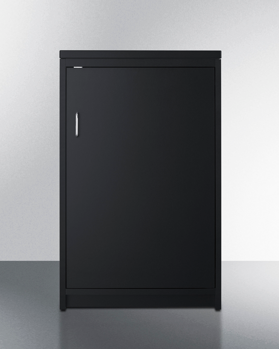 Summit 21.5" Wide Trash Cabinet, ADA Height Refrigerator Accessories Summit Appliance   