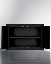 Summit Black 18" Wide Wall Cabinet Refrigerator Accessories Summit Appliance   