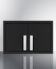Summit Black 18" Wide Wall Cabinet Refrigerator Accessories Summit Appliance   