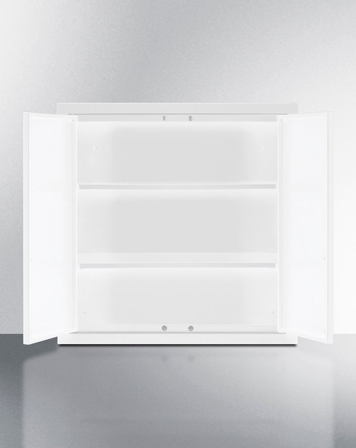 Summit White 18" Wide Wall Cabinet Refrigerator Accessories Summit Appliance   