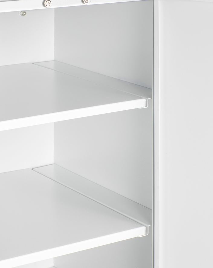 Summit White 12" Wide Wall Cabinet Refrigerator Accessories Summit Appliance   