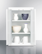 Summit White 12" Wide Wall Cabinet Refrigerator Accessories Summit Appliance   