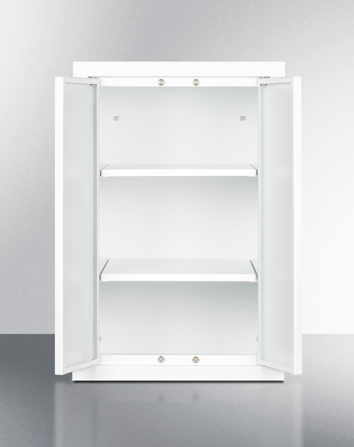 Summit White 12" Wide Wall Cabinet Refrigerator Accessories Summit Appliance   