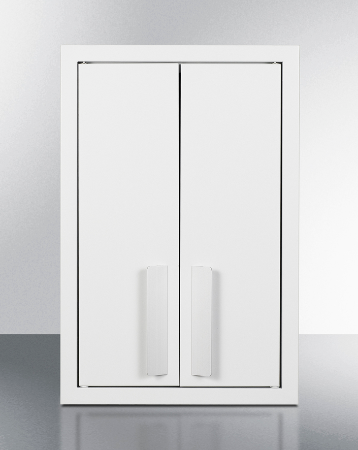 Summit White 12" Wide Wall Cabinet Refrigerator Accessories Summit Appliance   