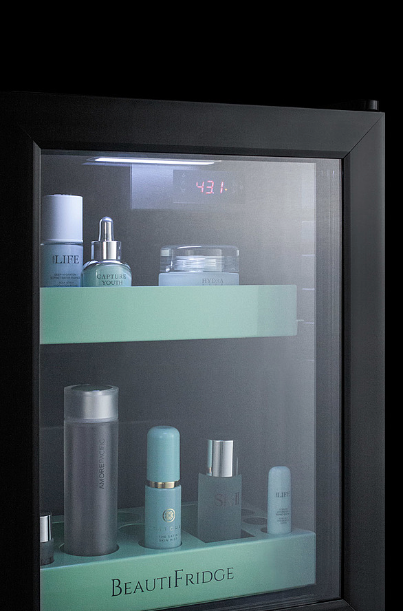 Summit BeautiFridge Cosmetics Cooler Refrigerator Accessories Summit Appliance   