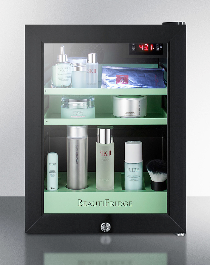 Summit BeautiFridge Cosmetics Cooler Refrigerator Accessories Summit Appliance   