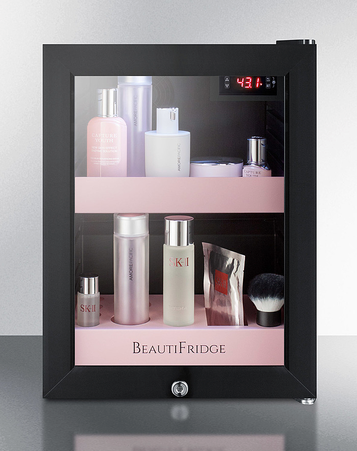 Summit BeautiFridge Cosmetics Cooler Refrigerator Accessories Summit Appliance   