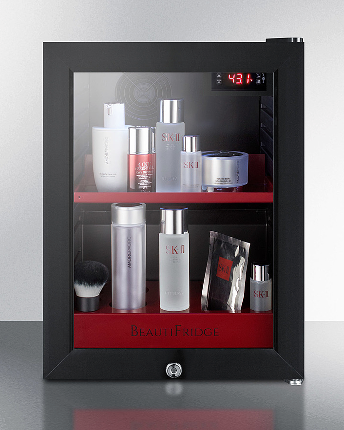 Summit BeautiFridge Cosmetics Cooler Refrigerator Accessories Summit Appliance   