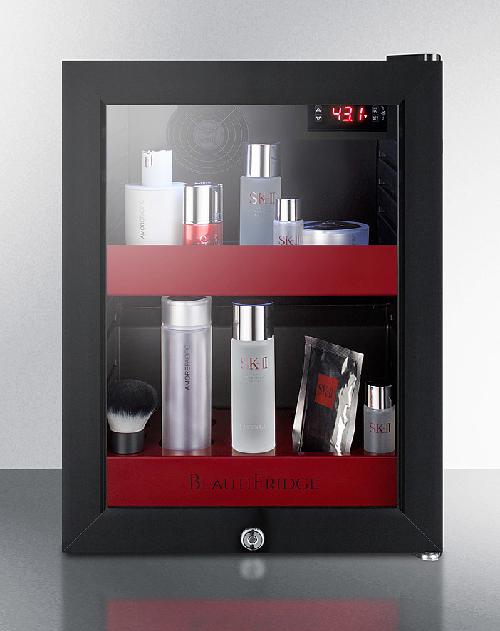 Summit BeautiFridge Cosmetics Cooler Refrigerator Accessories Summit Appliance   