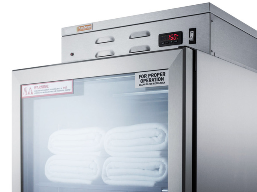 Summit 24" Wide Blanket Warmer Refrigerator Accessories Summit Appliance   