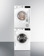 Summit Washer/Heat Pump Dryer Combination Refrigerator Accessories Summit Appliance   