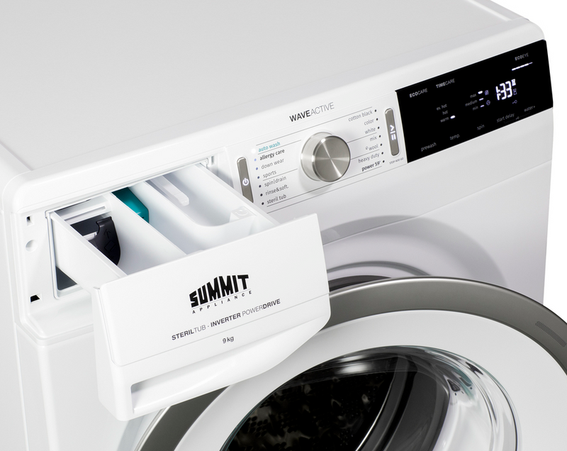 Summit 24" Wide 208-240V Washer Refrigerator Accessories Summit Appliance   