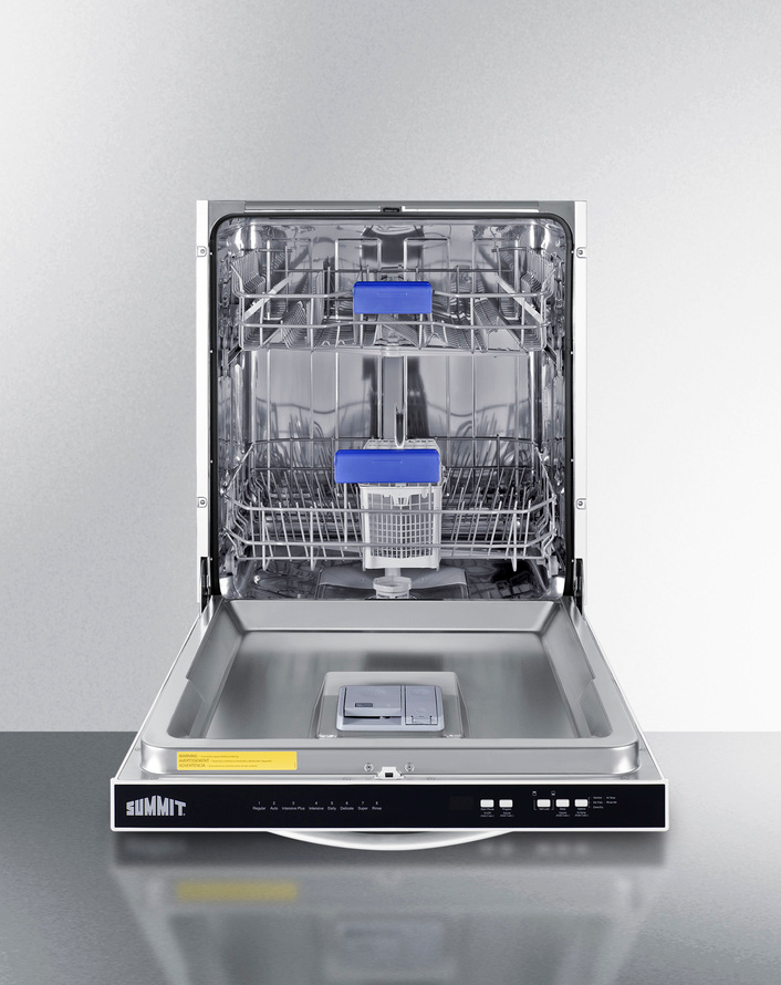 Summit 24" Wide Built-In Dishwasher, ADA Compliant Refrigerator Accessories Summit Appliance   