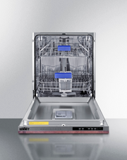 Summit 24" Wide Built-In Dishwasher, ADA Compliant (Panel Not Included) Refrigerator Accessories Summit Appliance   