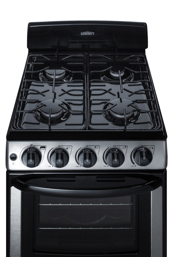 Summit 20" Wide Gas Range Refrigerator Accessories Summit Appliance   