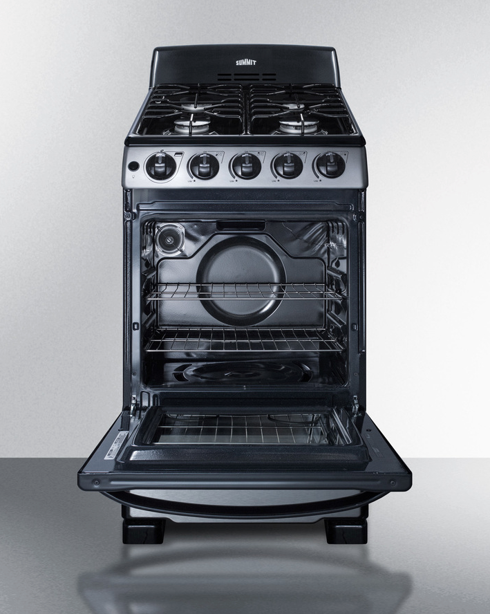 Summit 20" Wide Gas Range Refrigerator Accessories Summit Appliance   