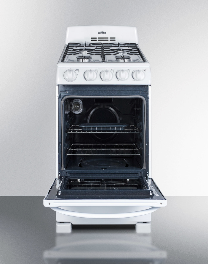 Summit 20" Wide Gas Range Refrigerator Accessories Summit Appliance   