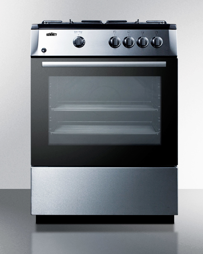 Summit 24" Wide Gas Range Refrigerator Accessories Summit Appliance   