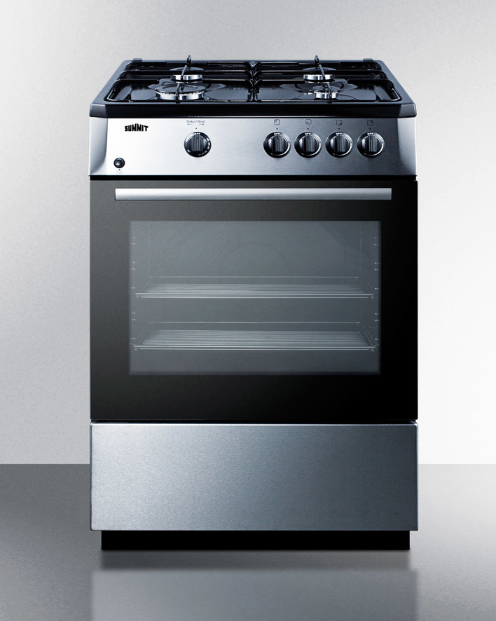 Summit 24" Wide Gas Range Refrigerator Accessories Summit Appliance   