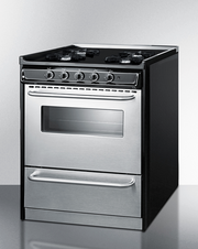 Summit 30" Wide Gas Range, Open Burners Refrigerator Accessories Summit Appliance   