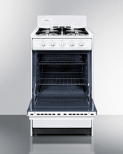 Summit 20" Wide Gas Range Refrigerator Accessories Summit Appliance   