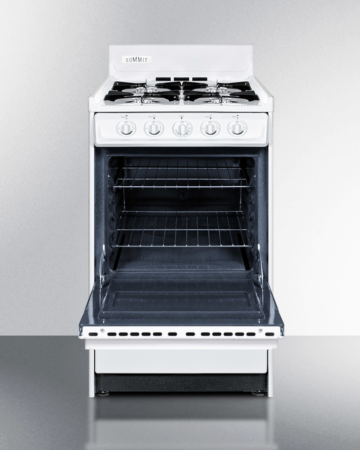 Summit 20" Wide Gas Range Refrigerator Accessories Summit Appliance   