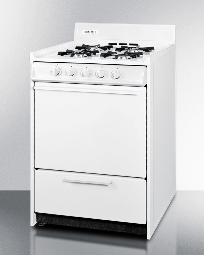 Summit 24" Wide Gas Range Refrigerator Accessories Summit Appliance   