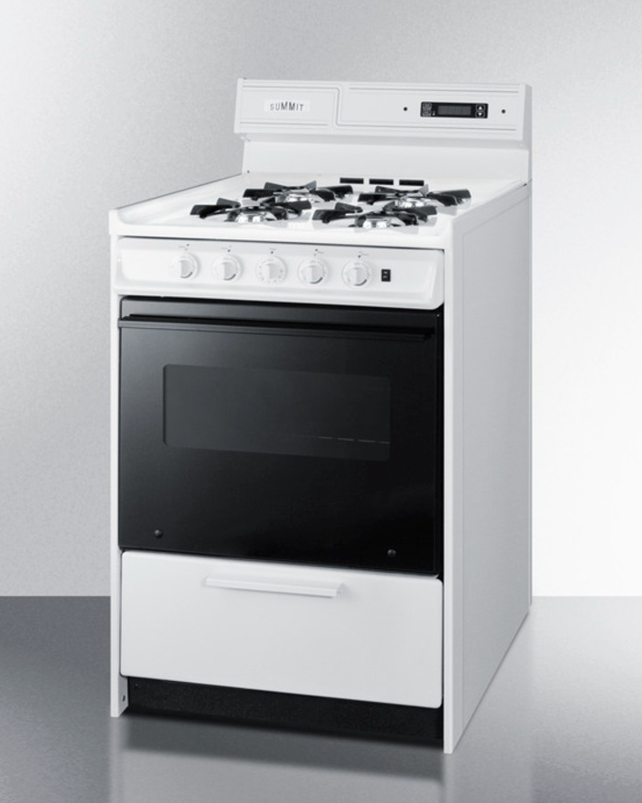 Summit 24" Wide Gas Range Refrigerator Accessories Summit Appliance   