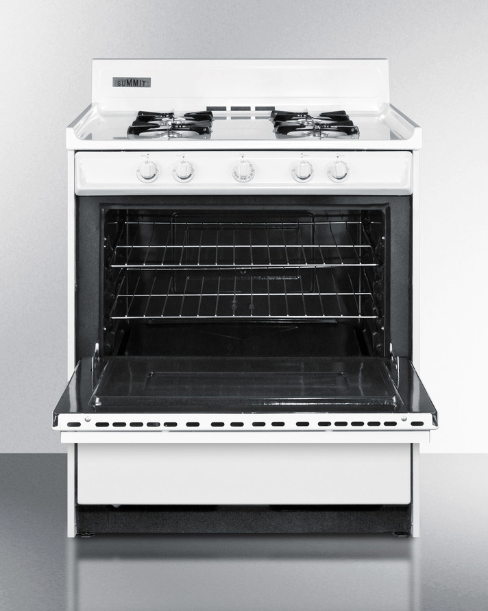 Summit 30" Wide Gas Range Refrigerator Accessories Summit Appliance   