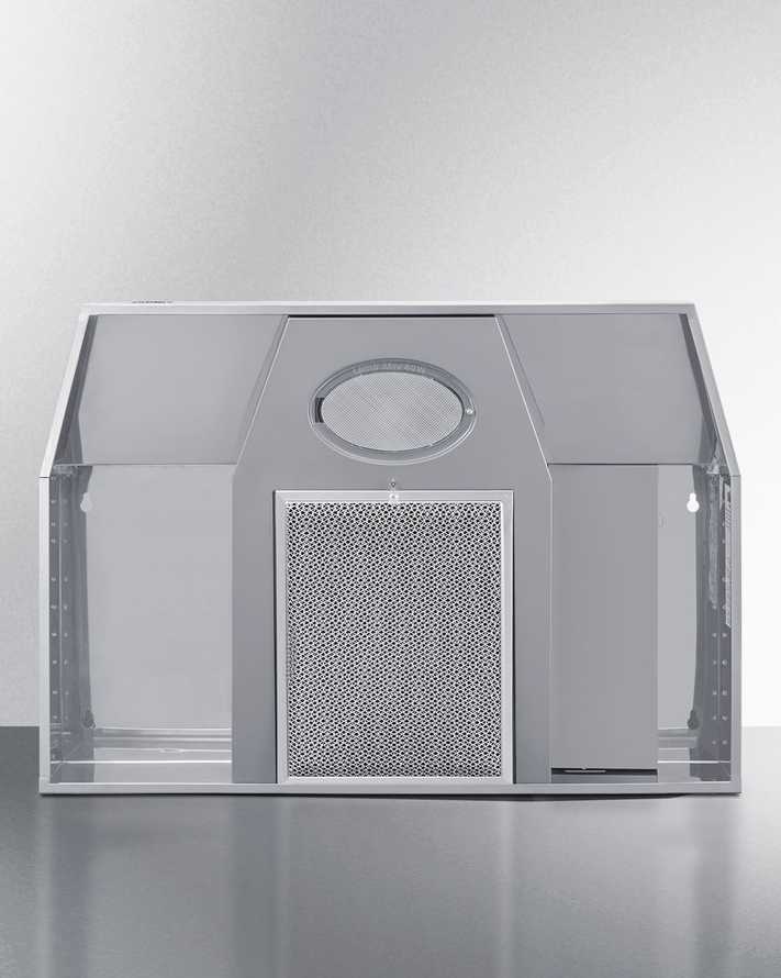 Summit 24" Wide Electric Range & Convertible Hood Refrigerator Accessories Summit Appliance   