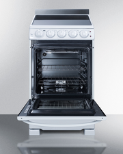 Summit 20" Wide Electric Smooth-Top Range Refrigerator Accessories Summit Appliance   