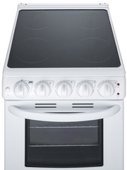 Summit 20" Wide Electric Smooth-Top Range Refrigerator Accessories Summit Appliance   