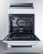 Summit 24" Wide Electric Smooth-Top Range Refrigerator Accessories Summit Appliance   