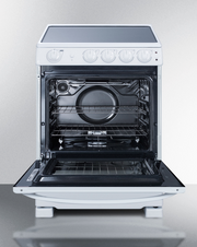 Summit 24" Wide Electric Smooth-Top Range Refrigerator Accessories Summit Appliance   