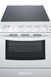 Summit 24" Wide Electric Smooth-Top Range Refrigerator Accessories Summit Appliance   